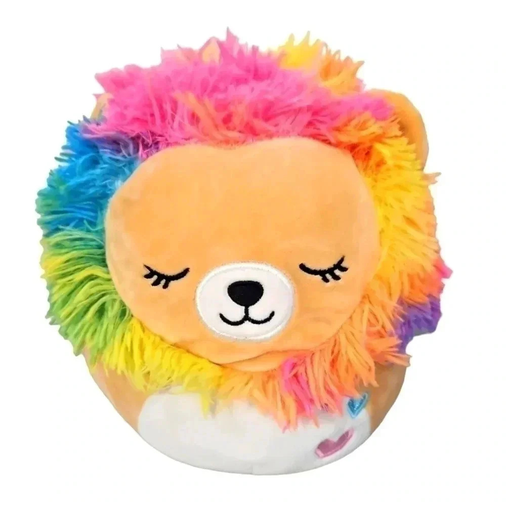 Squishmallows Rainbow Leonard The Lion 8" Plush Toy